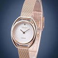 Obaku Obaku Diamond V286LXVIMV женские часы белый циферблат на запястье