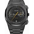 D1 Milano D1 Milano Cronografo CHBJ11  CHBJ11 кварцевые мужские часы  черный циферблат, браслет нержавеющая сталь с pvd-покрытием — вид спереди