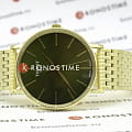 Tissot Tissot Everytime Gent T143.410.33.091.00 кварцевые мужские часы часы, крупный план зеленый циферблат