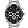 Plein Sport Plein Sport Wildcat PSGBA1123  PSGBA1123 кварцевые мужские часы  черный циферблат, браслет нержавеющая сталь — вид спереди