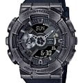 Casio Casio G-Shock GM-110VB-1ADR (GM-110VB-1A) GM GM-110VB-1ADR электронные мужские часы  черный циферблат, браслет полимер — вид спереди