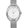 Obaku Obaku Diamond V286LXCIMC  V286LXCIMC кварцевые женские часы  белый циферблат, браслет нержавеющая сталь — вид спереди