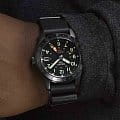 Seiko Seiko 5 Sports Field series SSK025K1 Field — детали корпуса и кожаный