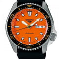 Seiko Seiko 5 Sports SBSA309  SBSA309 механические мужские часы  синий циферблат, браслет силикон — вид спереди