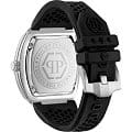 Philipp Plein Philipp Plein The Hexagon PWPUA0524  немецкие мужские часы на браслете силикон боковой вид