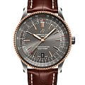 Breitling Breitling Navitimer Automatic 41 U17326121M1P2  U17326121M1P2 механические мужские часы  антрацитовый циферблат, браслет кожаный — вид спереди