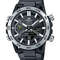 Casio Casio Edifice ECB-2000DD-1ADF (ECB-2000DD-1A) ECB ECB-2000DD-1A кварцевые мужские часы  черный циферблат, браслет сталь с ip покрытием — вид спереди