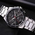Casio Casio Collection MTP-1374D-1AVDF (MTP-1374D-1A) mtp японские мужские часы на браслете нержавеющая сталь боковой вид