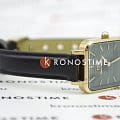Daniel Wellington Daniel Wellington Quadro Pressed Sheffeld DW00100439 кварцевые женские часы часы, крупный план зеленый циферблат