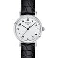 Tissot Tissot Everytime Small T109.210.16.032.00 Everytime T1092101603200 кварцевые женские часы  белый циферблат, браслет кожаный — вид спереди