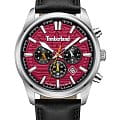 Timberland Timberland Northbridge TDWGF0009606  TDWGF0009606 кварцевые мужские часы  красный циферблат, браслет кожаный — вид спереди