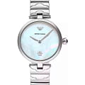 Emporio Armani Emporio Armani Arianna AR11235  AR11235 кварцевые женские часы  перламутровый циферблат, браслет нержавеющая сталь — вид спереди
