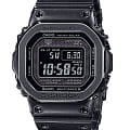 Casio Casio G-Shock GMW-B5000V-1 лимитированной серии GMW-B5000V-1ER электронные мужские часы   циферблат, браслет нержавеющая сталь — вид спереди