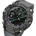 Casio Casio G-Shock GA-2200SBY-8A электронные мужские часы часы, крупный план черный циферблат