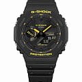 Casio Casio G-Shock GA-B2100CY-1ADR (GA-B2100CY-1A) GA GA-B2100CY-1A электронные мужские часы  черный циферблат, браслет полимер — вид спереди