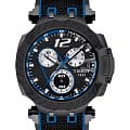 Tissot Tissot T-Race Thomas Luthi 2019 T115.417.37.057.03 T Race T1154173705703 кварцевые мужские часы  черный циферблат, браслет каучук — вид спереди