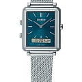 Casio Casio Collection MTP-B205M-3E кварцевые мужские часы часы, крупный план зеленый циферблат