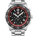Luminox Luminox Pacific Diver XS.3155.M  XS.3155.M кварцевые мужские часы  черный циферблат, браслет нержавеющая сталь — вид спереди