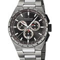 Candino Candino Titanium Chrono C4603/D  C4603/D кварцевые мужские часы  серый циферблат, браслет титановый — вид спереди